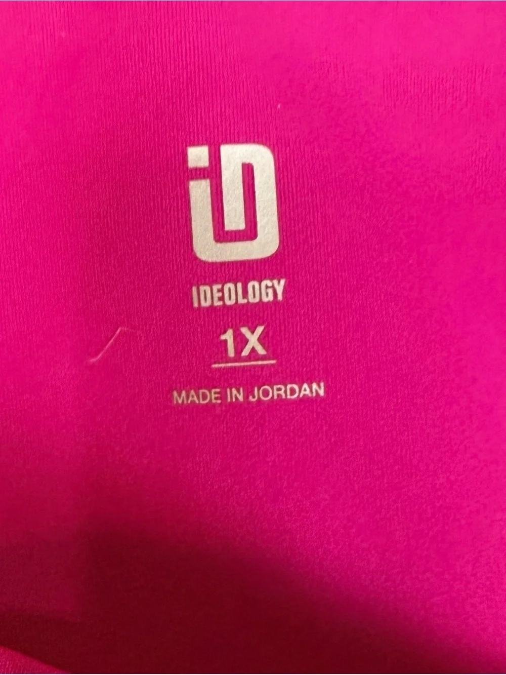 ID Ideology Women’s Compression 7/8 Leggings, Pink Dragon Fruit Size 1X New - Picture 4 of 7
